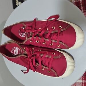 Palladium Women's Red Sneakers